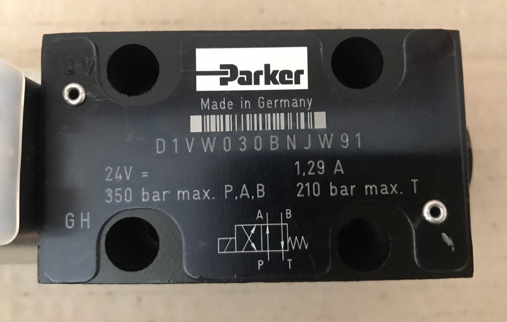 Parker 電磁閥 德國製 D1VW030BNJW