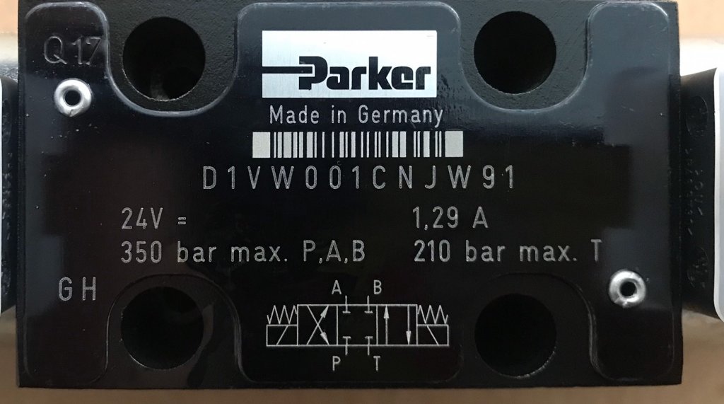 Parker 電磁閥 德國製 D1VW001CNJW