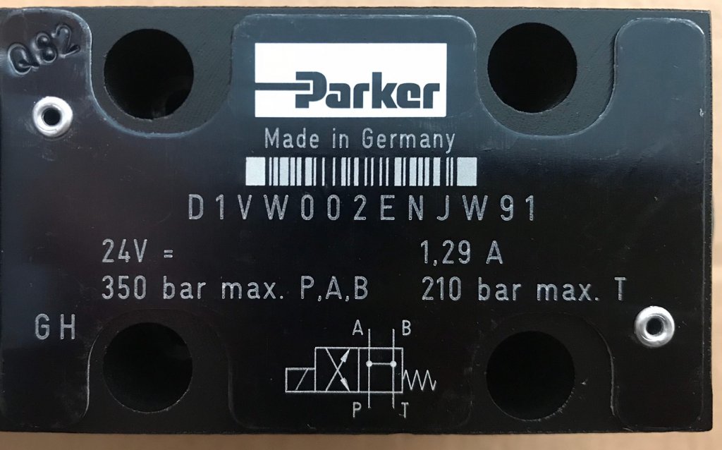 Parker 電磁閥 德國製 D1VW002ENJW