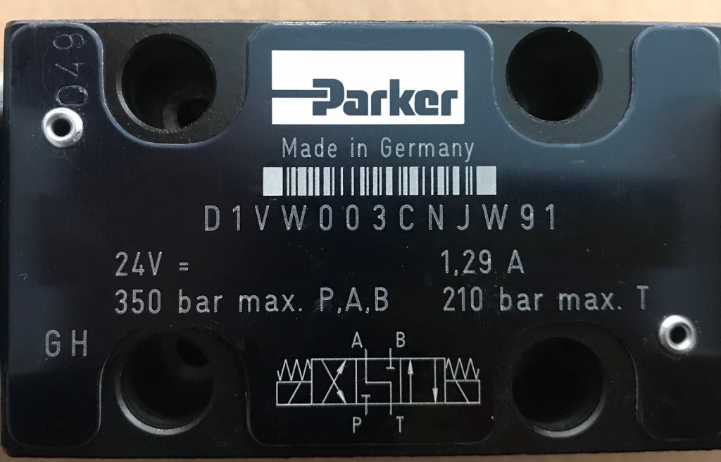 Parker 電磁閥 德國製D1VW003CNJW