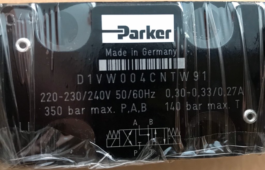 Parker 電磁閥 德國製 D1VW004CNTW