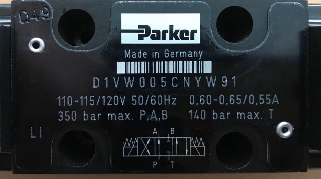 Parker 電磁閥 德國製 D1VW005CNYW
