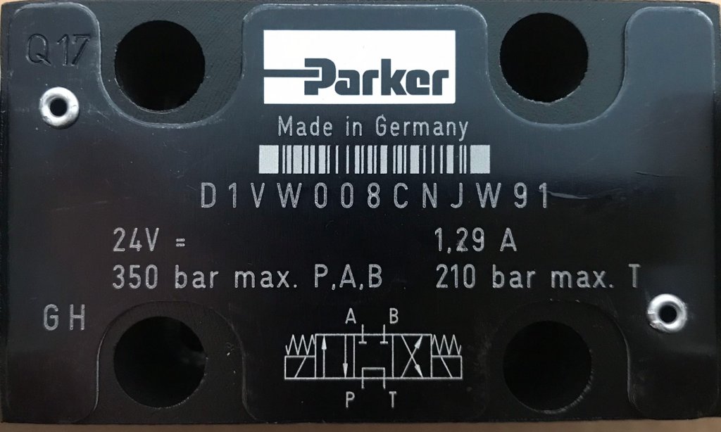Parker 電磁閥 德國製 D1VW008CNJW