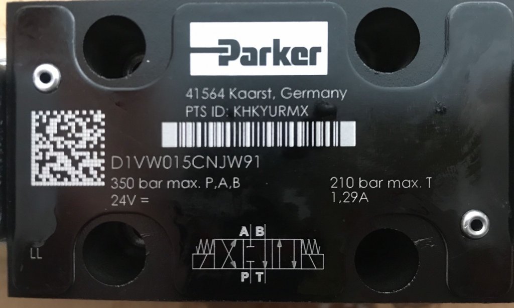 Parker 電磁閥 德國製 D1VW015CNJW
