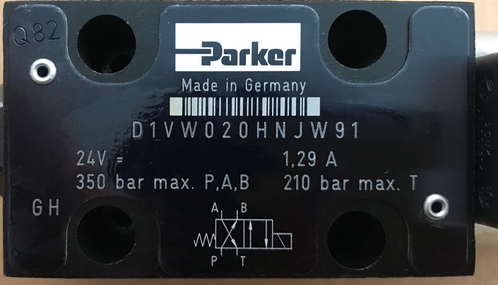 Parker 電磁閥 德國製 D1VW020HNJW
