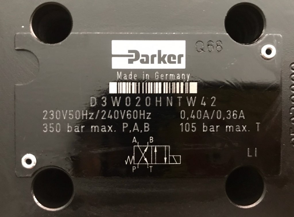 Parker 電磁閥 德國製 D3W020HNTW