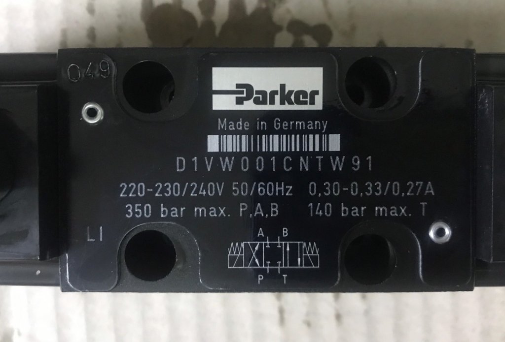 Parker 電磁閥 德國製 D1VW001CNTW