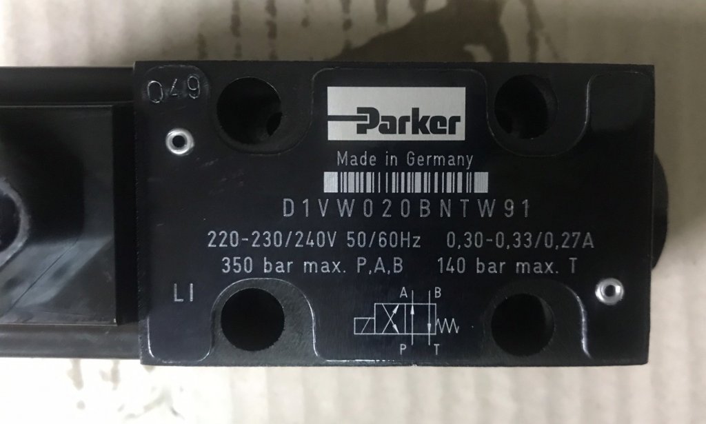 Parker 電磁閥 德國製 D1VW020BNTW